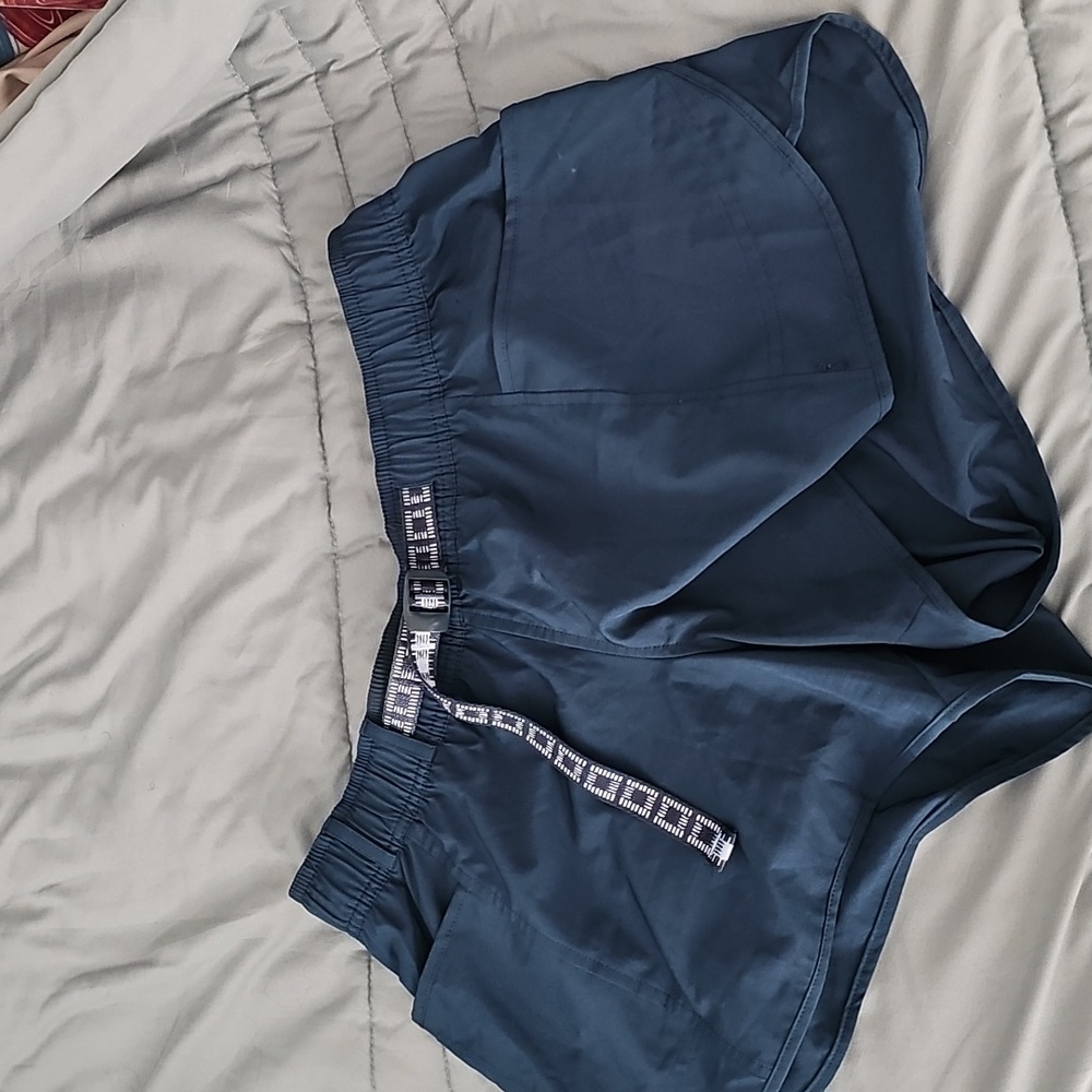 Active USA Dark Blue Athletic Shorts